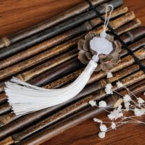 Chinese style tassel spikes small hanging ears diy ancient style Jewelry earrings accessories pendant bookmarks Group fan pendant material