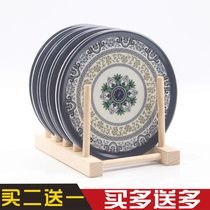 Large mat insulation mat mats pot holders heat-resistant anti-scalding household bowl cushion plate sand pot holders can pan dian dishes