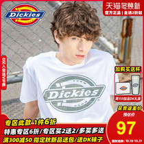 Dickies short sleeve mens Tide brand LOGO print summer new casual and comfortable cotton short T-shirt 7348 B