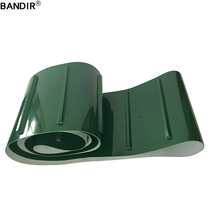 PVC conveyor belt with guide strip trapezoidal anti-skid lifting conveyor belt industrial belt climbing belt