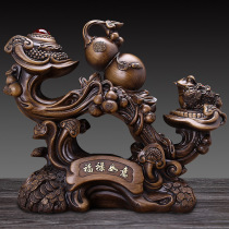 Opening a shop Zhaocai a new home gift ornaments Wang Cai a home an ancient style a decoration a moving housewind