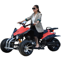 Dazzling big Kawasaki inverted three-wheeled ATV Zongshen 150cc12-Inch Road race venue elegant three-wheeled motorcycle