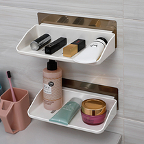  Bathroom drain rack Punch-free Kitchen bathroom rack Suction cup wall-mounted sink storage rack
