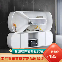 Baking Varnish Office Furniture Information Cabinet Decoration Cabinet Minimalist Modern Bookcase Grilled Lacquer Creative Documents Archive Cabinet Locker