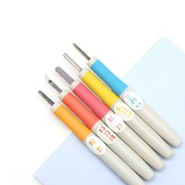 Five-Year Eight-class BESS curved knife flat knife printing knife Triangle Ball knife rubber seal carving knife wood carving knife New 121