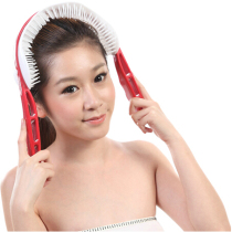 Dahe head massager Brain easy acupressure stimulation scalp wine red brain 5758