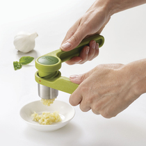 British Joseph rotary press garlic Garlic Mashed Garlic Mashed Garlic Mashed Garlic Mashed Garlic Machine Kitchen Small Tool Cut Garlic Hibiscus Machine