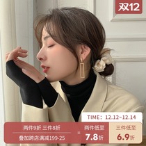 Autumn and winter earrings high-grade earrings 2021 New Tide retro earrings niche earrings niche earrings