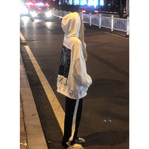 Sweater womens design sense niche 2021 autumn and winter senior sense couple Korean style chic coat womens long sleeve Hong Kong taste tide