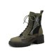 2024 ໃຫມ່ Summer Martin Boots ການອອກແບບ niche ແມ່ຍິງ heel ຫນາ sole ຫນາ sole breathable ຕາຫນ່າງເກີບເກີບ Hollow Boots ສໍາລັບແມ່ຍິງ