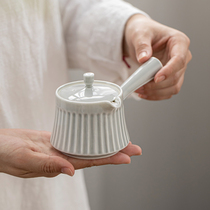 Probe Teapot ceramic side to make pot anti-burn Japanese style minimalist Kung Fu tea with domestic small tea maker Single-pot suit