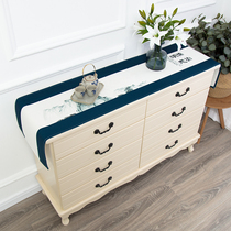 Entrance Shoes Cabinet Cover Cloth Waterproof Cotton Linen Rectangular Table Cloth Anti-Scraping And Scalding Table Tablecloths Chinese TV Cabinet Cover Towels