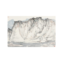 Art Derivatives] Wu Guanzhong Watanhe replica handmade Topsheet Xuan paper copy hanging painting