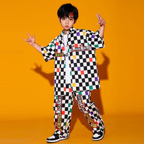 Hip Hop Boy Street Dance Suit Girl Trend Clothes HANDSOME Hiphop Performance Clothes Fewer Children Street Dance Costumes Children