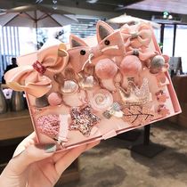 Baby hairclip baby hairclip does not hurt hair sweat hair clip Korean girl princess hair clip cute baby hair card