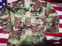 United States US military version of the original product released four clumps of BDU combat suit top non-Sansha combat pants MR size