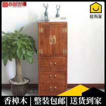 Chinese solid wood corner cabinet antique modern living room wall sideboard classical bedroom storage furniture shelf simple chest of drawers