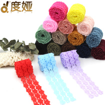 Clothing decoration color lace accessories hollow flower diy skirt hat sofa curtain fabric material
