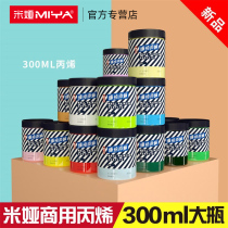 New Mia acrylic pigment 300ML DIY art creation paint graffiti wall painting hand-painted acrylic paint