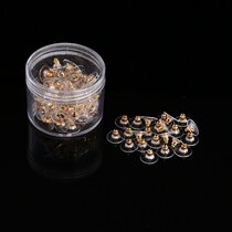 Earring buckle head ear plug ear buckle non-slip fixed ear plug silicone anti-allergy transparent earring ear plug ear nail anti-drop buckle