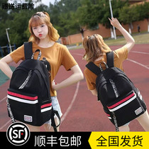Junior high school students schoolbag female Korean version of high school students Light campus ins large capacity backpack backpack shoulder bag 2021 New