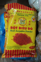 Vietnam BOT DIEU DO Hue red oil seed fruit powder 500g for sale seasoning to enhance the color of various raw materials spices