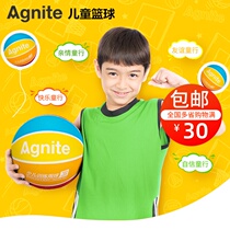 Able Children Basketball Kindergarten Baby 3-4-5 Elementary School Students Training Special Rubber Basketball Angeert