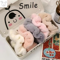 Plush Hairband Coliform Fairy Autumn and Winter New ins Sweet Head Rope Women Simple Joker Girl Headwear Hair Rope