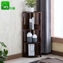 Corner shelf floor living room corner shelf corner shelf balcony flower stand bathroom shelf