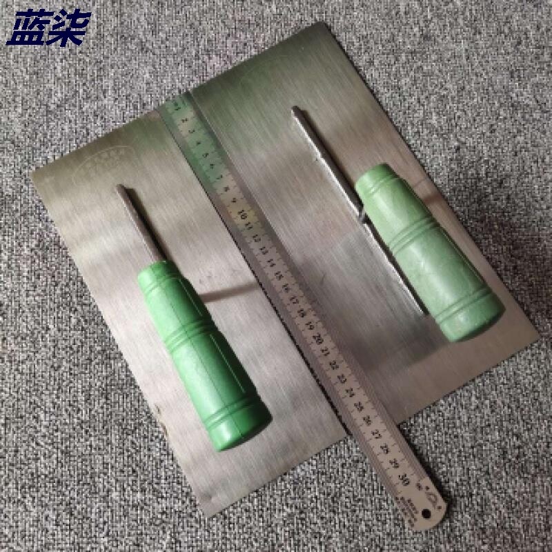 Durable stainless steel trowel scraping putty tool Divine Instrumental Plastering Knife Tile Worker Mud Plume Mud Knife Batch Knife Batch of Wall