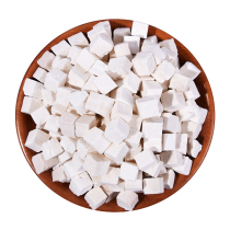 Yuexi authentic white poria poria powder Fu Ling Poria block can be powdered 500g Chinese herbal medicine non-Tuckahoe