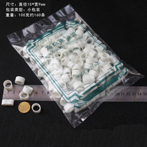 White rubber band cowhide data cable rubber ring rubber band holster mobile phone cable