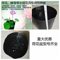 Lotus Lotus lotus root hydroponic non-porous nutrient bowl nursery bag nutrition bag nutrition Cup seedling pot