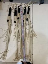 Horse whip horse saddle Mongolian saddle pure leather horse whip riding supplies handmade horse whip leather whip leather whip