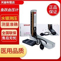 Mercury Mercury Column Sphygmomanometer Home Desktop Altimeter Old-fashioned Traditional High Precision Manual Measuring Table Doctor With Arm Type