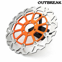 Runaway@Suitable for KTM modified RC390 floating front and rear brake disc DUKE200 enlarged brake disc disc brake pads