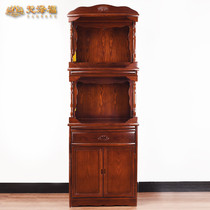 Buddhist shrines Buddhist cabinets double-layer shards camphor wood solid wood for tables vertical cabinets Buddha statues for large spaces