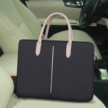 Laptop handbag suitable for Lenovo Small New 14-inch Huawei mate Huxu Xiaomi Hongmi not15 6-inch Apple Mac13 3 Handmade briefcase File bag