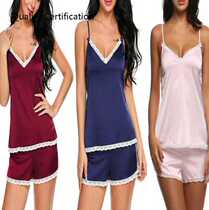 Set two-piece home suspender nightdress