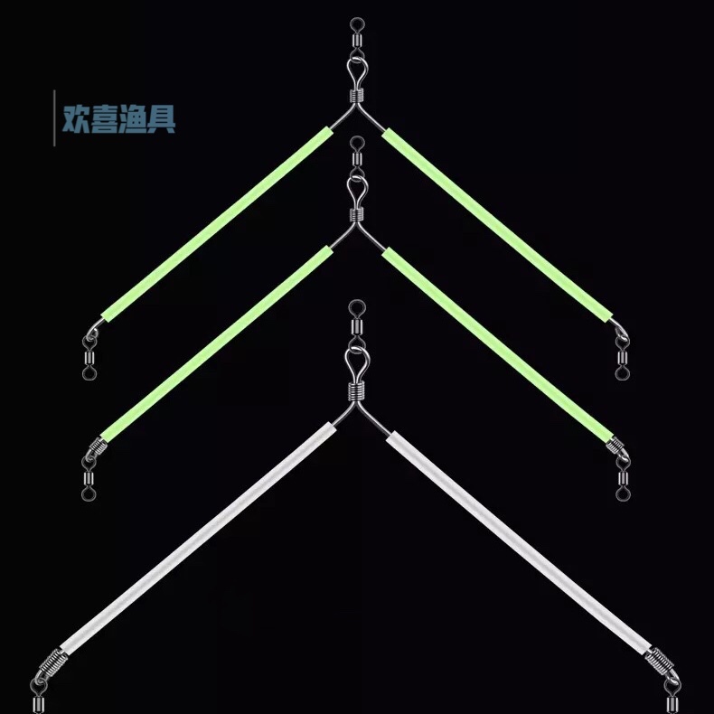 Night-light scales allocation robot font type fishing group accessories stainless steel anti-winding sea fishing bottom