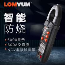 Longyun automatic multifunctional clamp meter multimeter digital ammeter AC and DC high precision clamp universal meter