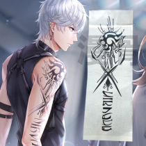 Man bone cos love and producer at the end of the abyss new PV Zhou Qiluo wig tattoo stickers