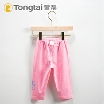 Tongtai baby pants thin girls leggings cropped pants childrens casual pants childrens spring summer summer clothes
