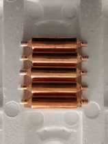 Refrigerator Pure Copper Reservoir Silencer In 6 Out 8 Length 120 Diameter 26