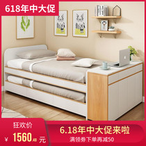 Korean-style multi-function bed Double Tatami bed Bunk bed Small room type bedroom mother-child bed Bunk bed