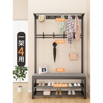 Shoe-changing stool shoe cabinet household hanger integrated import porch multi-function can sit storage soft bag cushion shoe rack