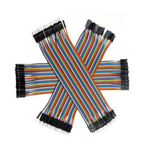 dupont xian mu dui mu gong dui mu male-to-male 20CM 2 54mm spacing 40P color dupont xian