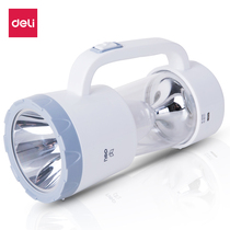 Del 18950 multifunctional Searchlight portable lamp flashlight (white) 20 2*10*12 2cm 1800m