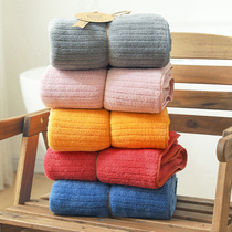 Couple speed dry bath towels for men and women Winter size 2022 new home Non-pure cotton absorbent adult long wrap body