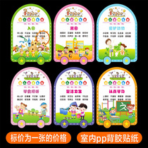  Kindergarten etiquette and courtesy knowledge stickers Know etiquette learn etiquette understand etiquette use etiquette promotional posters decorative wall stickers adhesive paper